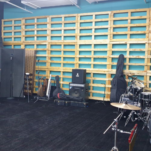 Music & Arts Atelier Band rehearsal studio